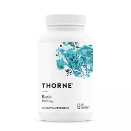 Thorne Biotin / Біотин 8000 мкг 60 капсул від магазину біодобавок nutrido.shop