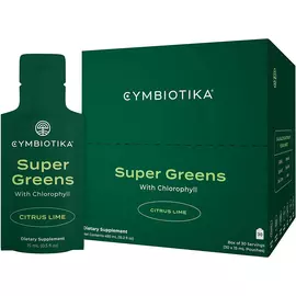 Cymbiotika Super Greens / Біодоступний комплекс зелені з хлорофілом 30 пакетів від магазину біодобавок nutrido.shop