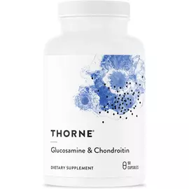 Thorne Research Glucosamine & Chondroitin / Глюкозамін хондроїтин для здоров'я суглобів 90 капcул від магазину біодобавок nutrido.shop