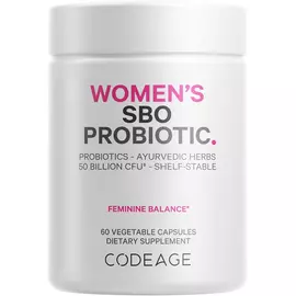CodeAge Women's SBO Probiotic / Жіночий пробіотик 50 млрд КУО 60 капсул від магазину біодобавок nutrido.shop