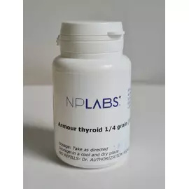 ARMOUR THYROID 1/4 GRAIN (15MG) 100 CAPS в магазине биодобавок nutrido.shop