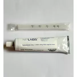 DHEA 10mg + Testosterone 2mg 50ml Vaginal cream від магазину біодобавок nutrido.shop