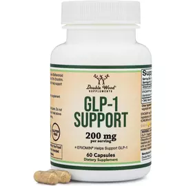 Double Wood GLP-1 Support / ГПП-1 контроль апетиту та підтримка зниження ваги 200 мг 60 капсул в магазине биодобавок nutrido.shop
