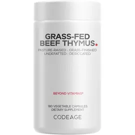 CodeAge Beef Thymus / Экстракт тимуса от говядины травяного откорма 180 капсул в магазине биодобавок nutrido.shop
