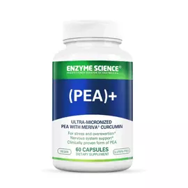 Enzyme Science PEA + Meriva Curcumin / ПЭА Пальмитоилэтаноламид + куркумин Meriva 60 капсул в магазине биодобавок nutrido.shop