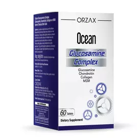 Orzax Glucosamine Complex / Глюкозамін комплекс для підтримки м'язів і кісток 60 таблеток в магазине биодобавок nutrido.shop