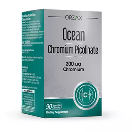 Orzax Chromium Picolinate / Хром піколінат 200 мкг 90 капсул в магазине биодобавок nutrido.shop