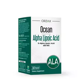 Orzax Alpha Lipoic Acid / R-альфа-ліпоєва кислота 600 мг 30 капсул в магазине биодобавок nutrido.shop