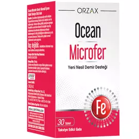 Orzax Microfer / Мікрофер залізо мікрокапсульоване 17 мг 30 таблеток від магазину біодобавок nutrido.shop