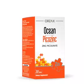 Orzax Picozinc / Цинк піколінат 15 мг 30 таблеток в магазине биодобавок nutrido.shop
