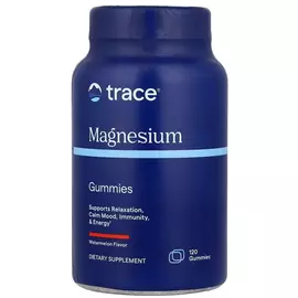 Trace Minerals Magnesium Gummies / Магний цитрат со вкусом арбуза 120 мармеладок в магазине биодобавок nutrido.shop