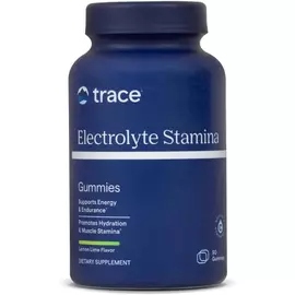 Trace Minerals Electrolyte Stamina Gummies / Электролиты лимон лайм 90 жевательных конфет в магазине биодобавок nutrido.shop