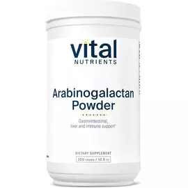 Vital Nutrients Arabinogalactan / Арабиногалактан из лиственницы порошок 300 гр в магазине биодобавок nutrido.shop