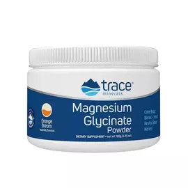 Trace Minerals Magnesium Glycinate / Магній гліцинат порошок смак апельсина 180 г від магазину біодобавок nutrido.shop