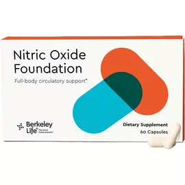Berkeley Life Nitric Oxide Foundation / Підтримка вироблення оксиду азота та рівня NO 60 капсул в магазине биодобавок nutrido.shop
