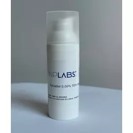 Estradiol 0.06% 50ml liposomal cream в магазине биодобавок nutrido.shop