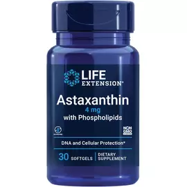 Life Extension Astaxanthin with Phospholipids / Астаксантин із фосфоліпідами 30 капсул від магазину біодобавок nutrido.shop