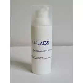 TESTOSTERONE 5% 50MG liposomal cream в магазине биодобавок nutrido.shop