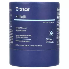 Trace Minerals Shilajit / Смола мумійо фульвова кислота та мінерали 30 г в магазине биодобавок nutrido.shop