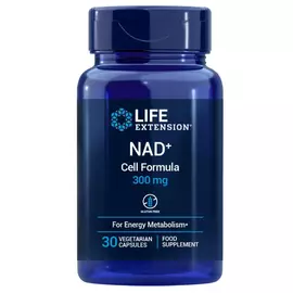 Life Extension NAD+ Cell Formula / Клітинна формула НАД+ 300 мг 30 капсул від магазину біодобавок nutrido.shop
