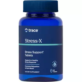 Trace Minerals Stress-X Support / Питательные вещества поддержка при стрессе 60 таблеток в магазине биодобавок nutrido.shop