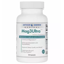 Arthur Andrew Mag3Ultra / Магній три форми 90 капсул в магазине биодобавок nutrido.shop