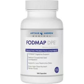 Arthur Andrew Fodmap DPE / Фодмап травні ферменти для вуглеводів 180 капсул від магазину біодобавок nutrido.shop