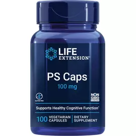 Life Extension PS Caps / Фосфатидилсерин 100 мг підтримка роботи мозку 100 капсул від магазину біодобавок nutrido.shop