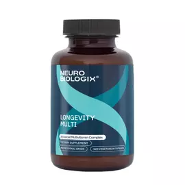Neurobiologix Longevity Multi / Мультивітаміни та мінерали для довголіття (без заліза) 120 капсул від магазину біодобавок nutrido.shop