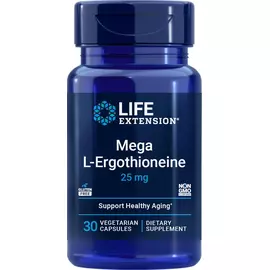 Life Extension Mega L-Ergothioneine / Мега L-эрготионеин антиоксидант 30 капсул в магазине биодобавок nutrido.shop