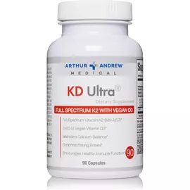 Arthur Andrew KD Ultra / Вітамін Д3 2500 МО рослинний + вітамін К 90 капсул в магазине биодобавок nutrido.shop