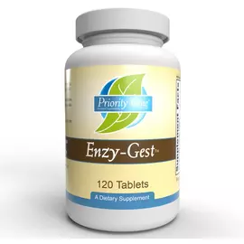 Priority One Enzy Gest / Ферменти підшлункової залози 120 таблеток в магазине биодобавок nutrido.shop