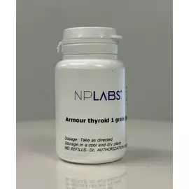 ARMOUR THYROID 1 GRAIN (60MG)  30 CAPS від магазину біодобавок nutrido.shop