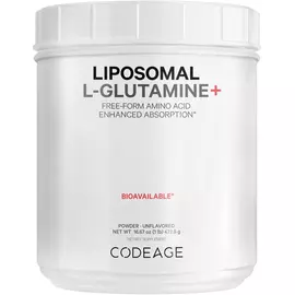 CodeAge Liposomal L-Glutamine / Ліпосомальний L-глютамін 472,5 г від магазину біодобавок nutrido.shop