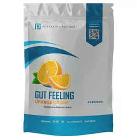 Integrative Peptides Gut Feeling / Пептиди BPC-157, KPV і А2 для здоров'я ШКТ смак апельсин 45 саше в магазине биодобавок nutrido.shop
