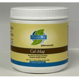 Priority One Cal Mag Plus Boron Effervescent / Кальцій, магній і бор 335 г (30 порцій) в магазине биодобавок nutrido.shop