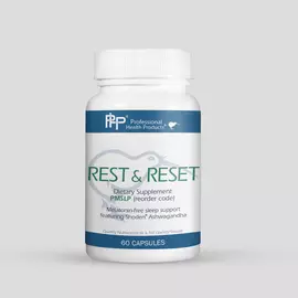 Professional Health Products Rest & Reset / Комплекс підтримки сну та розслаблення організму 60 капсул в магазине биодобавок nutrido.shop