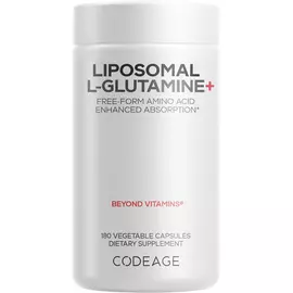 CodeAge Liposomal L-Glutamine / Ліпосомальний L-глутамін 180 капсул від магазину біодобавок nutrido.shop
