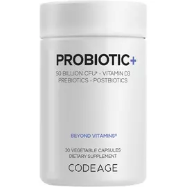 CodeAge Probiotic+ 50 Billion CFUs / Пробіотик 50 млрд КУО 12 штамів 30 капсул від магазину біодобавок nutrido.shop