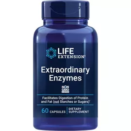 Life Extension Extraordinary Enzymes / Екстраординарні ферменти для травлення 60 капсул від магазину біодобавок nutrido.shop