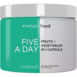 CodeAge Five A Day Fruits & Veggies Vitamins / Вітаміни з фруктів та овочів 30 капсул від магазину біодобавок nutrido.shop