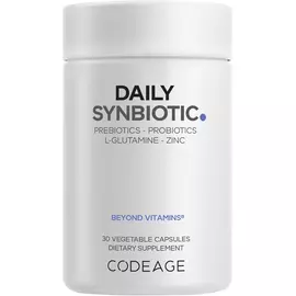 CodeAge Daily Synbiotic / Щоденний синбіотик 30 млрд КУО 5 штамів 30 капсул від магазину біодобавок nutrido.shop