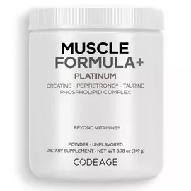 CodeAge Muscle Formula+ Platinum / Комплекс для підтримки м'язів і загального самопочуття 249 г від магазину біодобавок nutrido.shop