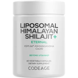 CodeAge Liposomal Himalayan Shilajit+ / Ліпосомальне гімалайське мумійо+ 60 капсул від магазину біодобавок nutrido.shop