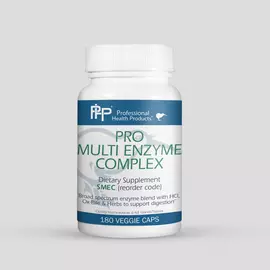 Professional Health Products Pro Multi Enzyme Complex / Комплекс ферментов 180 капсул від магазину біодобавок nutrido.shop