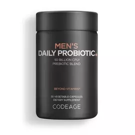 CodeAge Men's Daily Probiotic / Пробіотик для чоловіків на кожен день 30 капсул від магазину біодобавок nutrido.shop