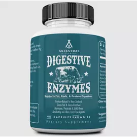 Ancestral Supplements Digestive Enzymes / Травні ферменти 90 капсул в магазине биодобавок nutrido.shop