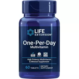 Life Extension One-Per-Day Multivitamin / Мультивітаміни один раз на день 60 таблеток в магазине биодобавок nutrido.shop