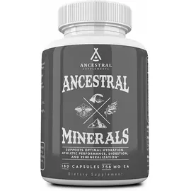 Ancestral Supplements Minerals / Мінерали 180 капсул від магазину біодобавок nutrido.shop