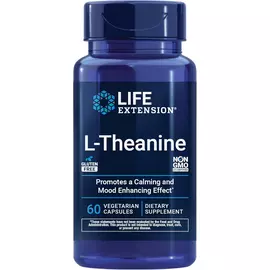 Life Extension L-Theanine / Л-Теанін здорова реакція на стрес 200мг 60 капсул від магазину біодобавок nutrido.shop